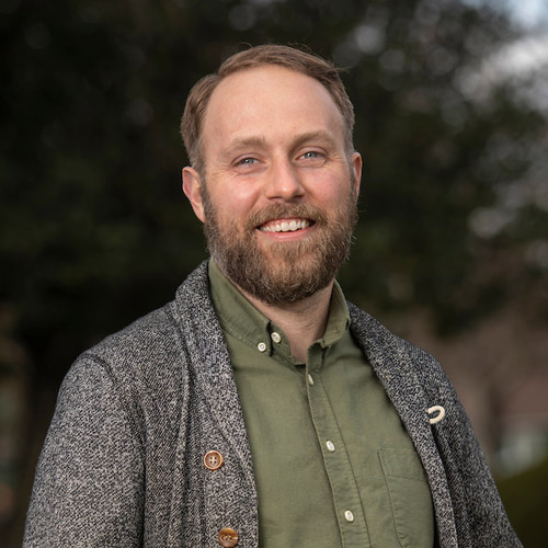 Photo of Jeremy Richards, Linfield chaplain