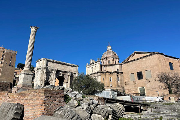 Ruins of the forum.