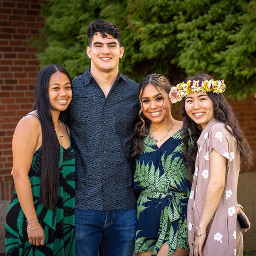 This year's co-chairs, Kami, Cruz, Taetum and Mako.