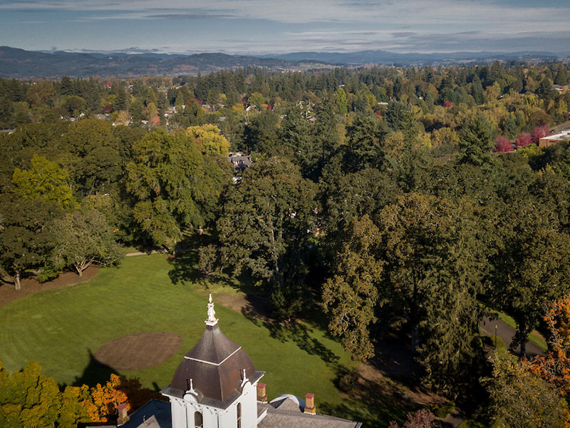 aerial of Oak Grove