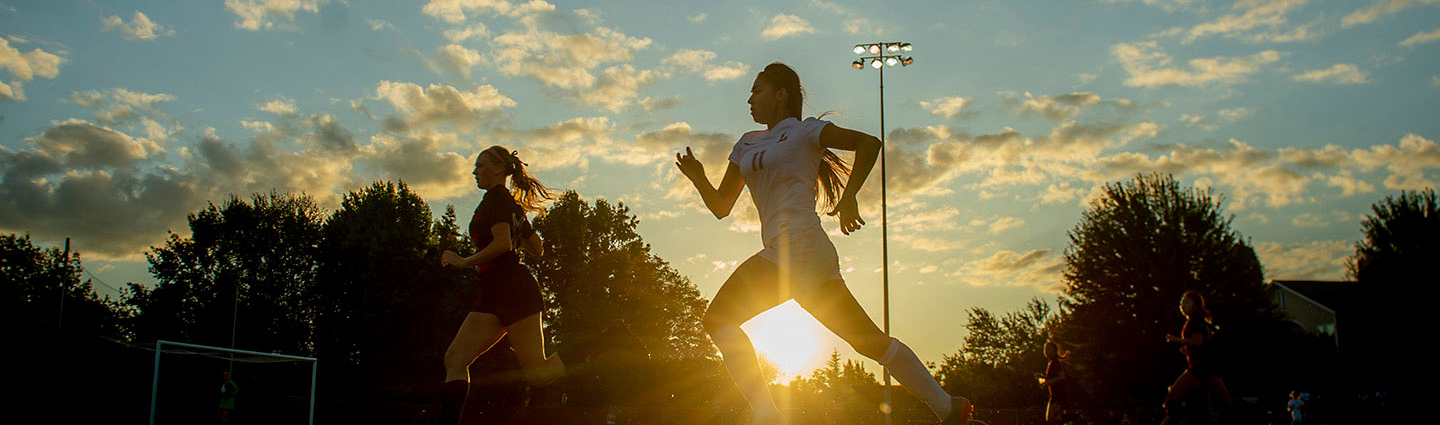 Female soccer players