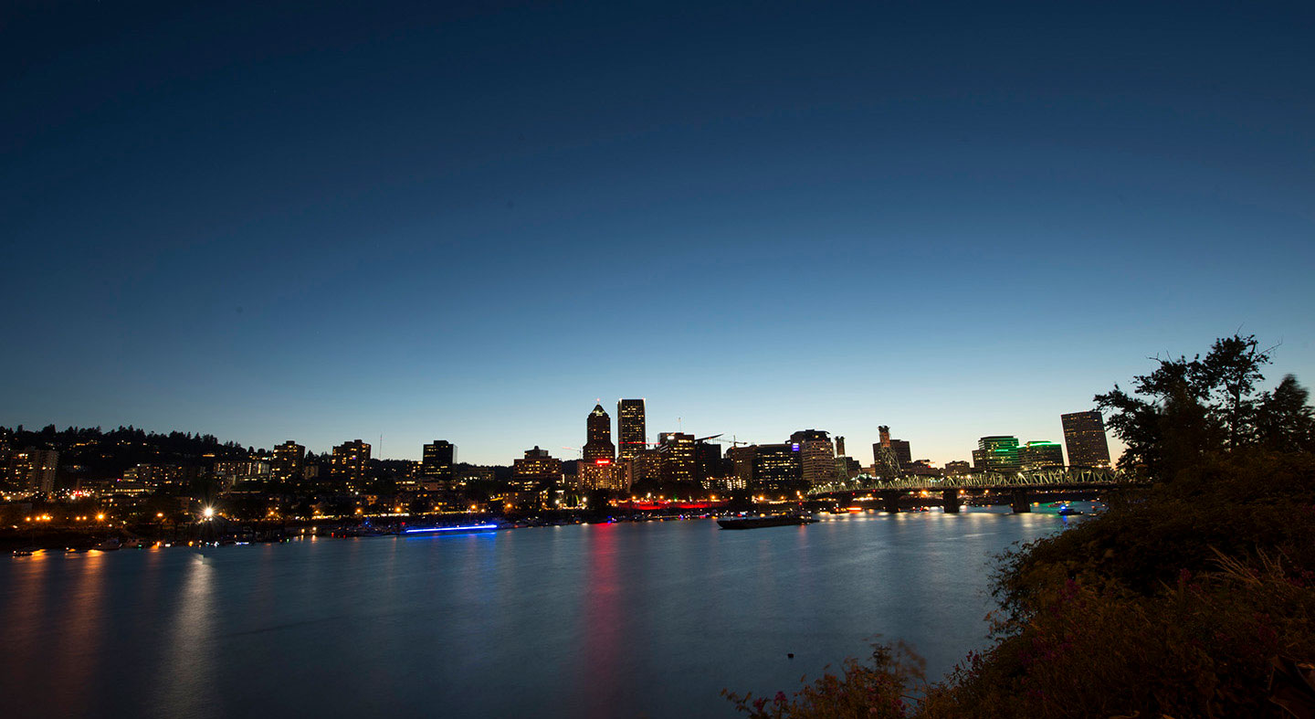 Portland skyline